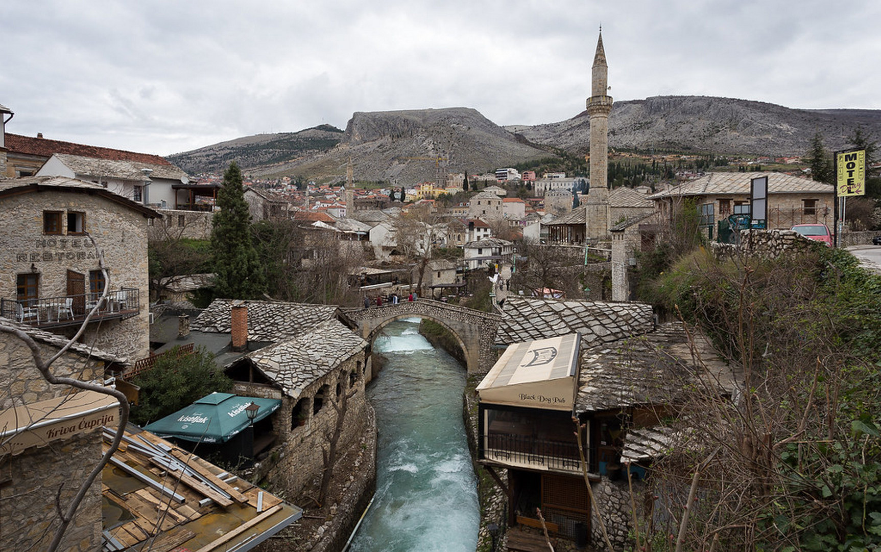 Kriva Cuprija (Crooked Bridge), Mostar, Bosnia and Herzegovina | IRCICA